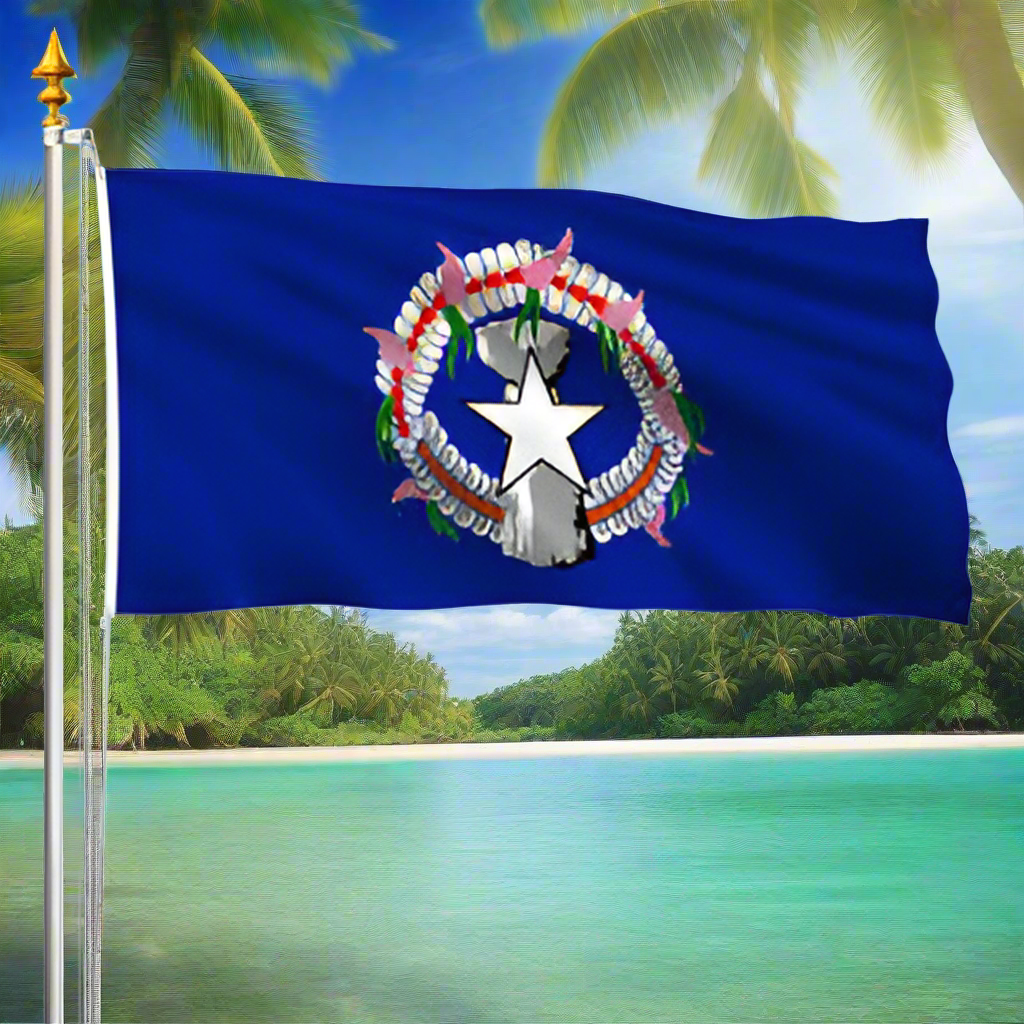 Saipan flag & Pennant