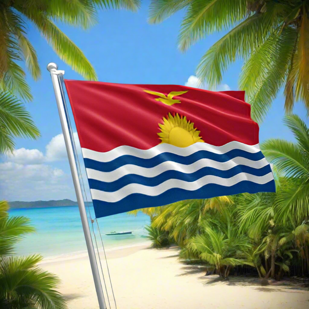 Kiribati flag & Pennant